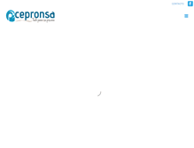Tablet Screenshot of cepronsa.com